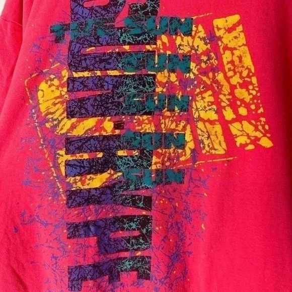 Vintage Sun-Rype  Spellout T-shirt Size XL - Picture 4 of 8